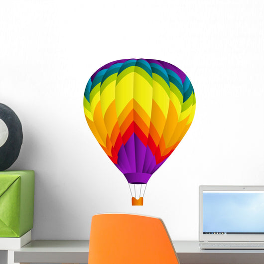 Hot Air Balloon Wall Decal