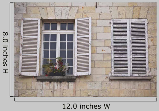 French Shuttered Windows