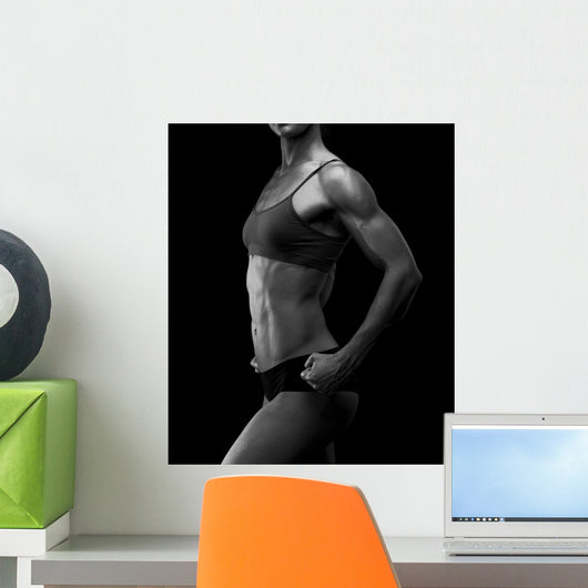 Black and White Image Wall Mural