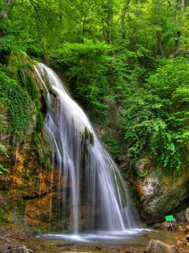 Crimea Waterfalls Wall Decal