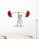 Athlete Lifting Weights