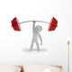 Athlete Lifting Weights