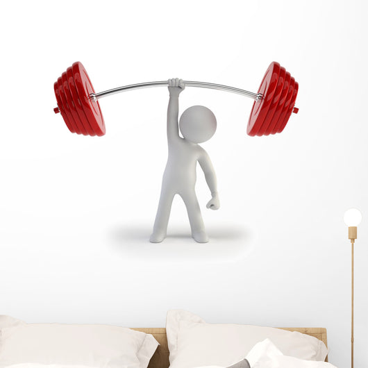 Athlete Lifting Weights