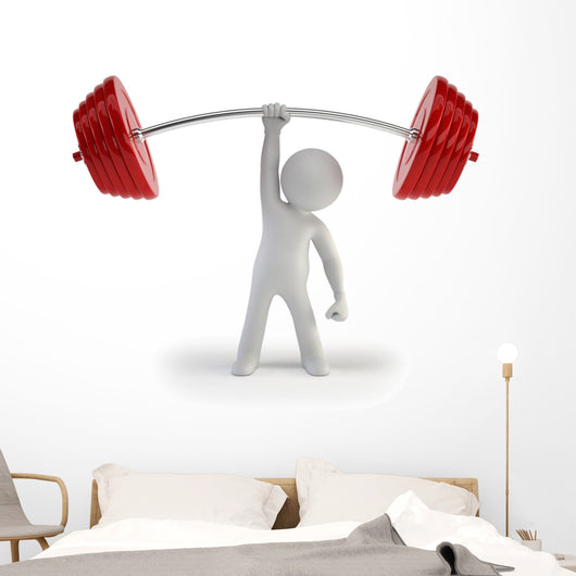 Athlete Lifting Weights