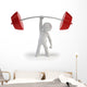 Athlete Lifting Weights