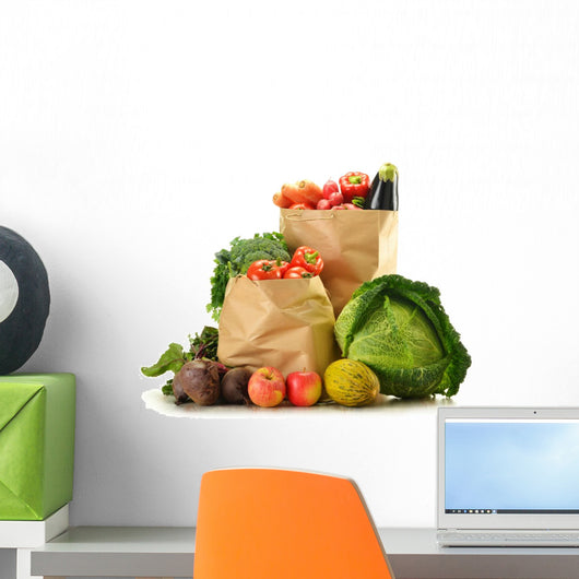 Raw Vegetables and Shopping