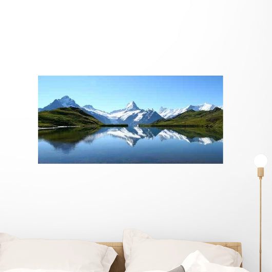 Reflets Des Sommets Dans Wall Decal