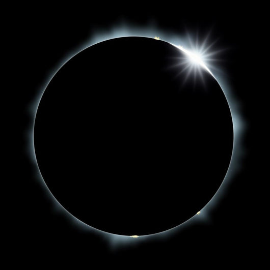 Full Sun Eclipse Wall Mural