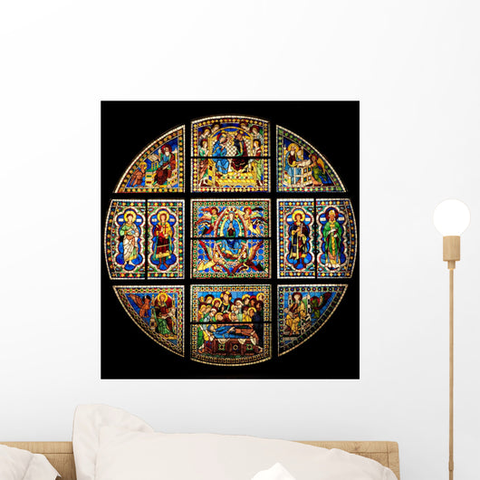 Stained-glass Window Siena Cathedral