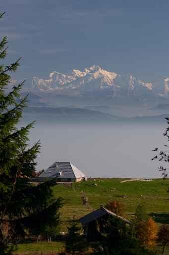 Mont Blanc Vu Du Wall Decal