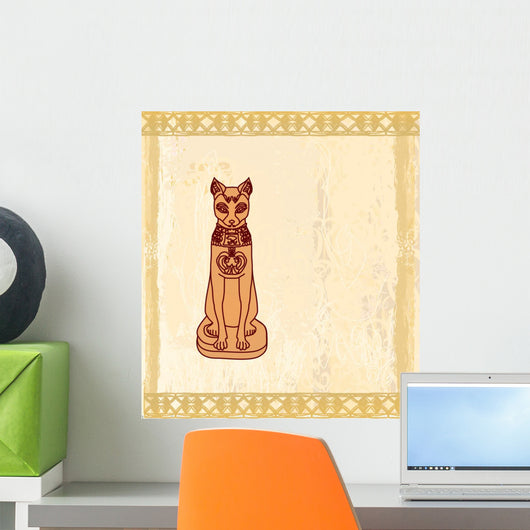 Stylized Egyptian Cat