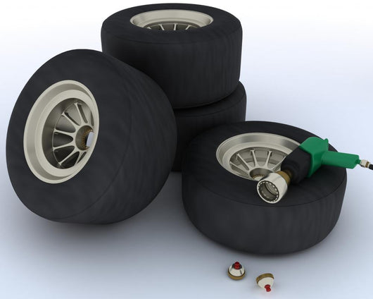 Race Car Tyres for Wall Decal