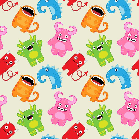 Monster Set Wall Decal