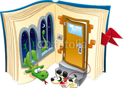 Story Book Wall Decal