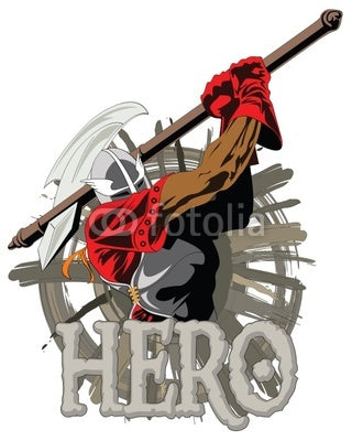 fantasy knight Wall Decal