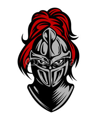 Medieval dark knight Wall Decal