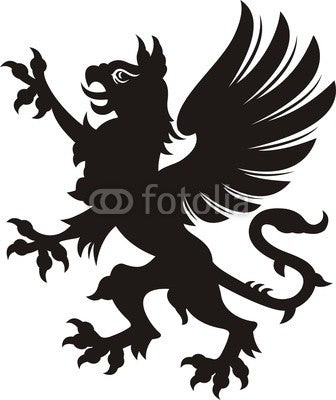 Griffin tattoo Wall Decal
