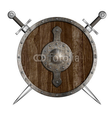 Crossed swords viking Wall Decal