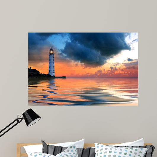 Beautiful Nightly Seascape with