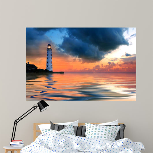 Beautiful Nightly Seascape with