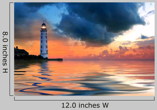 Beautiful Nightly Seascape with