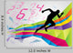 Running Man Wall Mural