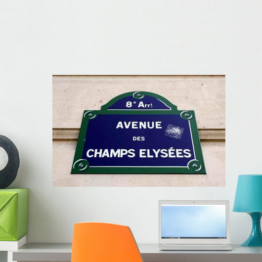 Road Sign Wall Decal