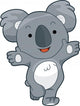 Friendly Koala Wall Decal