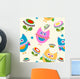 Owls Pattern Wall Decal