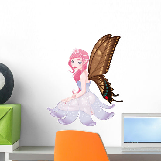 Young Fairy Vector Isolated Character Wall Decal