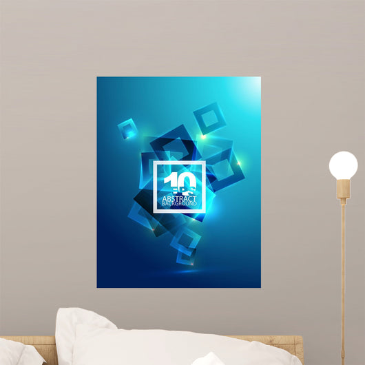Abstract Squares Wall Decal