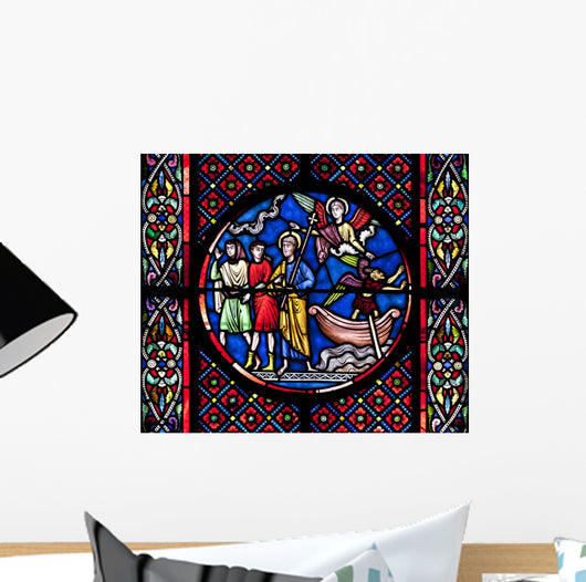 Saint Nectaire Church Stained