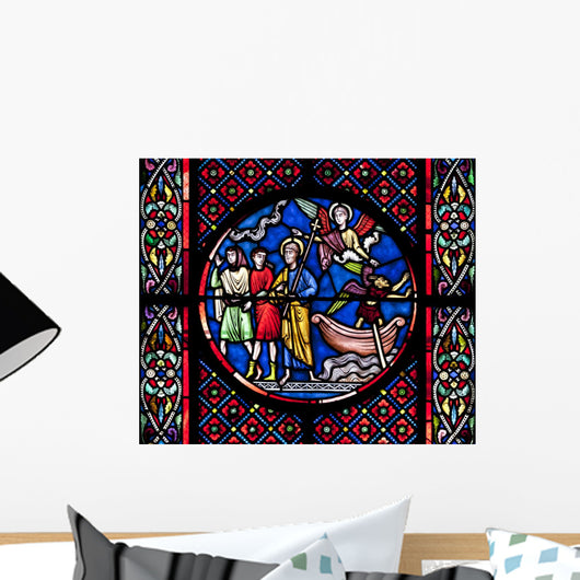 Saint Nectaire Church Stained