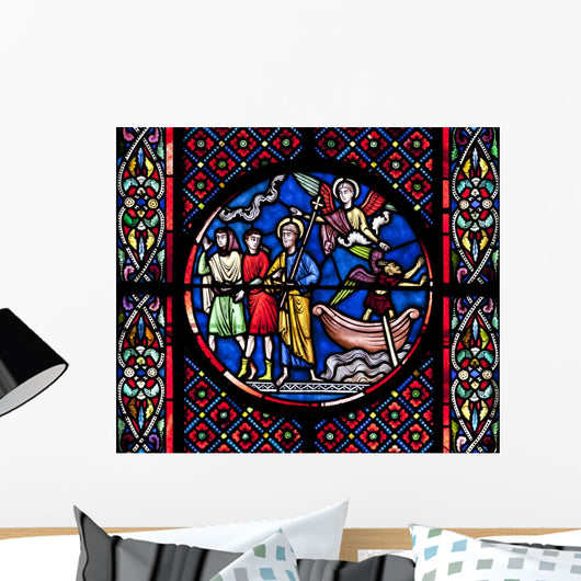 Saint Nectaire Church Stained