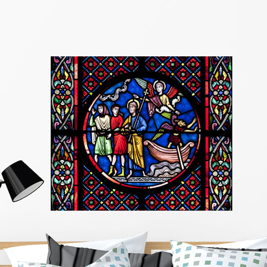 Saint Nectaire Church Stained