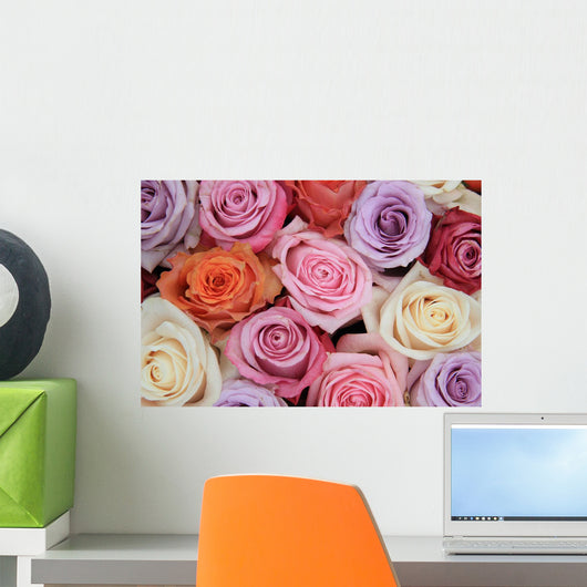 Pastel Rose Wedding Flowers