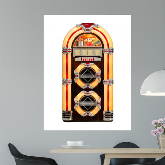 Retro Jukebox Wall Decal