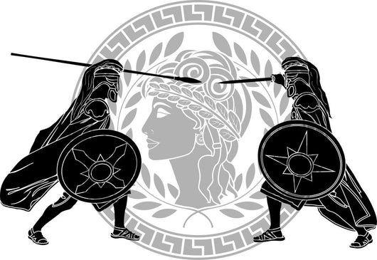 Trojan War Stencil