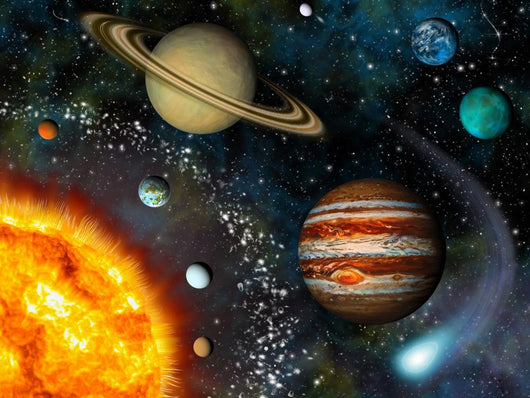 Solar System Wall Mural