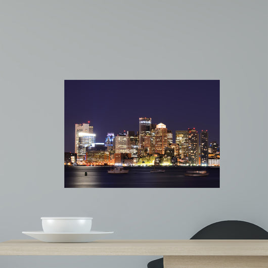 Boston Financial District Skyline