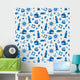 Seamless Pattern with Summer Wall Mural