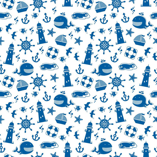 Seamless Pattern with Summer Wall Mural