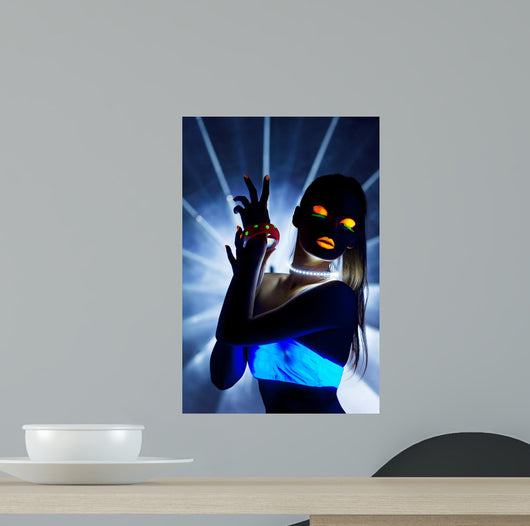 Disco Girl with Glow