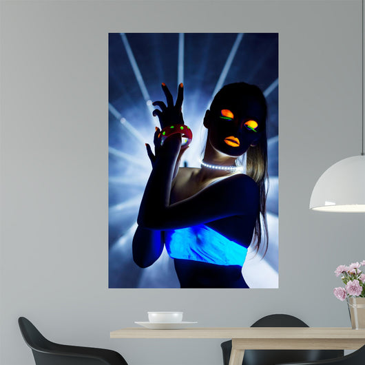 Disco Girl with Glow
