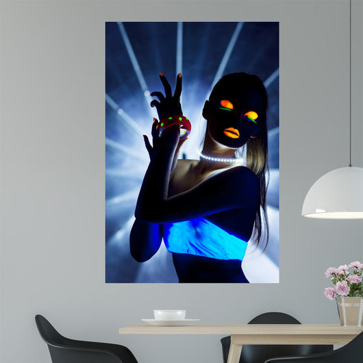 Disco Girl with Glow