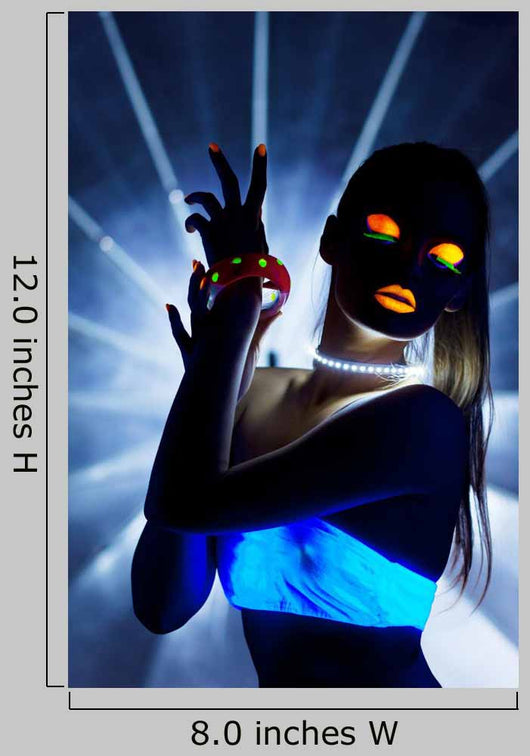 Disco Girl with Glow