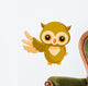 Fun zoo. Owl Wall Decal