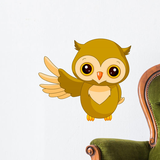 Fun zoo. Owl Wall Decal