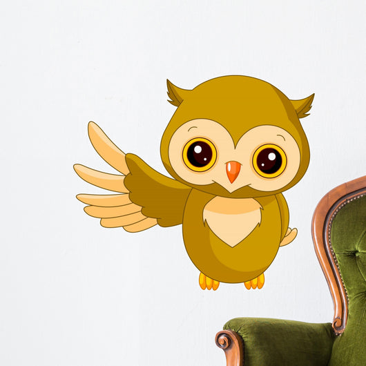 Fun zoo. Owl Wall Decal