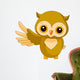 Fun zoo. Owl Wall Decal